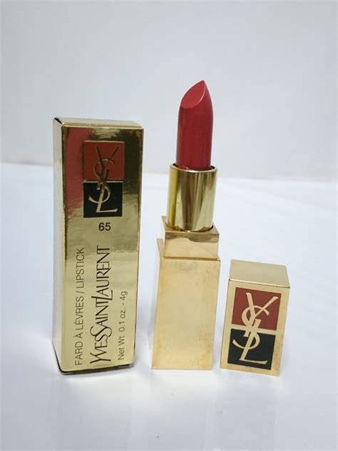 fard 2019 yves saint laurent|Yves Saint Laurent FARD À LÈVRES ROUGE PURPure Lipstick.